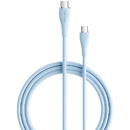 Vention USB-C 2.0 to USB-C 5A Cable Vention TAWSG 1.5m Light Blue Silicone