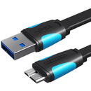 Vention Flat USB 3.0 A to Micro-B cable Vention VAS-A12-B100 1m Black