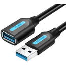 Vention USB 3.0 male to female extension cable Vention CBHBH 2m Black PVC