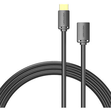 HDMI-A Male to HDMI-A Female 4K HD PVC Cable 5m Vention AHCBJ (Black)