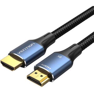 HDMI-A 8K Cable 2m Vention ALGLH (Blue)