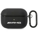 MERCEDES AMG Leather Big Logo case for AirPods Pro - black