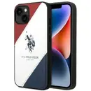 US Polo USHCP14MPSO3 iPhone 14 Plus 6.7" white/white Tricolor Embossed