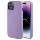 Guess GUHMP15SPSAHMCU iPhone 15 6.1" purple/purple hardcase Saffiano MagSafe