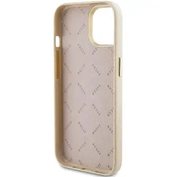 Husa Guess TWS Bluetooth earphones + docking station Glitter Gradient - Gold