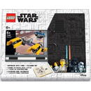 LEGO LEGO 52527 Star Wars  Notatnik Podracer z zestawem klocków, płytką i długopisem
