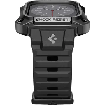 Husa Spigen TOUGH ARMOR "PRO" Apple Watch 7 / 8 / 9 (45 MM) METAL BLACK