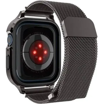 Husa Spigen METAL FIT "PRO" Apple Watch 4 / 5 / 6 / 7 / 8 / 9 / SE (44 / 45 MM) GRAPHITE