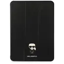 Karl Lagerfeld Karl Lagerfeld KLFC11OKMK iPad 11" Pro 2021 Book Cover Negru/black Saffiano Karl Iconic