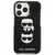 Husa Karl Lagerfeld KLHCP13LTPE2TK iPhone 13 Pro / 13 6,1" hardcase czarny/black Karl&Choupette Head