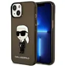 Karl Lagerfeld Karl Lagerfeld KLHCP14SHNIKTCK iPhone 14 6.1&quot; black/black hardcase Ikonik Karl Lagerfeld