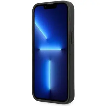 Husa Karl Lagerfeld KLHCP13XPMNIKBL iPhone 13 Pro Max 6.7&quot; hardcase blue/blue Monogram Ikonik Patch