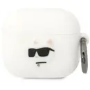 Karl Lagerfeld KLA3RUNCHH AirPods 3 cover white/white Silicone Choupette Head 3D