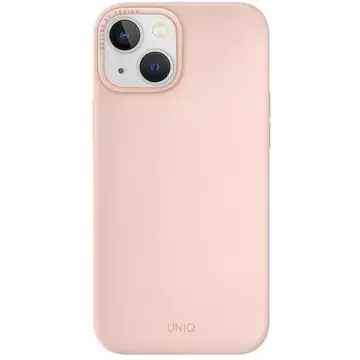Husa Uniq case Lino Hue iPhone 14 Plus 6.7" Magclick Charging pink/blush pink