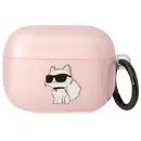 Karl Lagerfeld KLAPHNCHTCP Airpods Pro cover pink/pink Ikonik Choupette