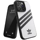 Adidas OR Molded Case PU iPhone 14 Pro 6.1" white-black/white-black 50190