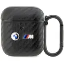 Bmw BMW BMA2WMPUCA2 AirPods 1/2 cover black/black Carbon Double Metal Logo