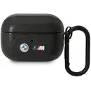 Bmw BMW BMAP22PVTK AirPods Pro cover black/black Leather Curved Line