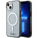 BMW BMHMP14SHCRS iPhone 14 6.1" case transparent hardcase Silver Ring MagSafe