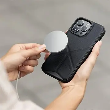 Husa Uniq case Transforma iPhone 14 Plus 6.7" Magclick Charging blue/electric blue