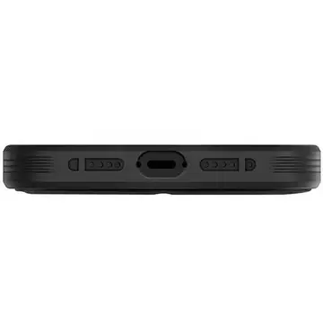 Husa Uniq case Transforma iPhone 14 Pro 6.1" Magclick Charging black/ebony black