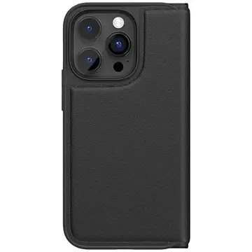 Husa Adidas OR Booklet Case BASIC iPhone 14 Pro 6.1" black/black white 50182
