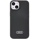 Audi Silicone Case iPhone 14 6.1" black/black hardcase AU-LSRIP14-Q3/D1-BK