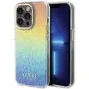 Guess IML Faceted Mirror Disco Iridescent case for iPhone 15 Pro - multicolored