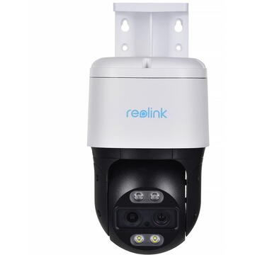 Camera de supraveghere Reolink IP 4K, 2.8 + 8 mm, lumina alba / IR 15 m TRACKMIX POE PTZ White