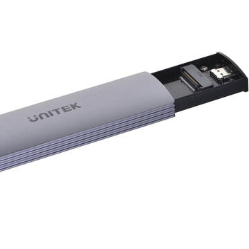 HDD Rack UNITEK M.2 ENCLOSURE, USB 3.2 Gen2 Type-C M.2 NVME/SATA SSD