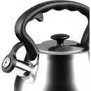 PROMIS PROMIS ANDREA kettle 3.0 l, silver, black handle