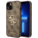 Guess Guess GUHCP15S4GMGBR iPhone 15 6.1&quot; brown/brown hardcase 4G Big Metal Logo