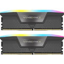 Corsair DDR5 - 64GB - 5600 - CL - 36 (2x 32 GB) dual kit, RAM (gray, CMH64GX5M2B5600Z36K, Vengeance RGB, AMD EXPO)