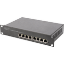 DIGITUS Switch 10 inches Rack 8-port GigabitEthernet, 8x10/100/1000Mbps