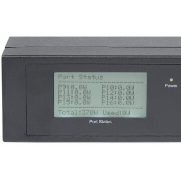 Switch Intellinet Switch Gigabit 16x RJ45, POE+, 2x SFP, LCD, Rack 19