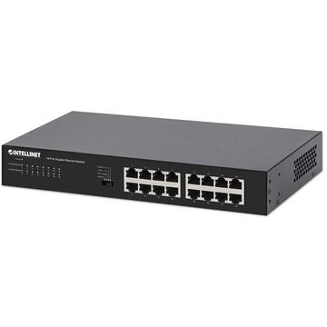 Switch Intellinet Switch Gigabit 16 ports RJ45 manual VLAN