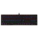 cu cablu iluminata RGB mecanica US layout ART mechanical keyboard AK-51 Negru
