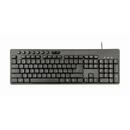 Gembird Keyboard and mouse set Negru