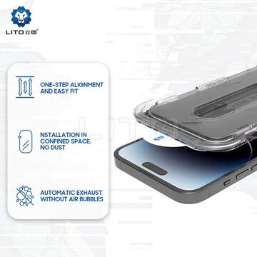 Folie pentru iPhone 14 Pro - Lito Magic Glass Box D+ Tools - Privacy