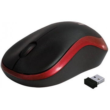 Mouse rebeltec Mouse USB, wireless, optic, METEOR, 1000dpi, Rosu