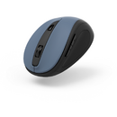 Hama Mouse fara fir, MW-400 V2, 6 butoane, Ergonomic, USB, 1600dpi, Albastru