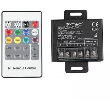 V-Tac CONTROLLER BANDA LED RGB 12V/24V 240W/480W