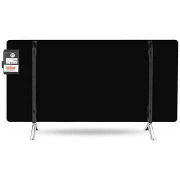 Cronos Synthelith CRG-720TWP 720 W glass infrared heater black with Wi-Fi and remote control