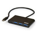 PORT Designs Port Designs 900122 interface hub USB 3.2 Gen 1 (3.1 Gen 1) Type-C 5000 Mbit/s Silver,White