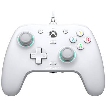 GameSir Controler cu fir pentru PC & Xbox G7 SE Alb