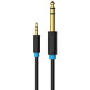 Vention 3.5mm Male TRS to Male 6.35mm Audio Cable 0.5m Vention BABBD Black