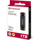 Transcend ESD310C 1TB USB 3.2 Negru