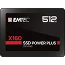 EMTEC 512GB 3D NAND X160 2.5 INCH Intern bulk