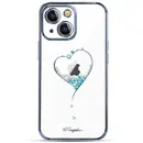 KINGXBAR Kingxbar Wish Series silicone case with crystals for iPhone 15 - blue