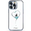 KINGXBAR Kingxbar Wish Series silicone case with crystals for iPhone 15 Pro Max - blue